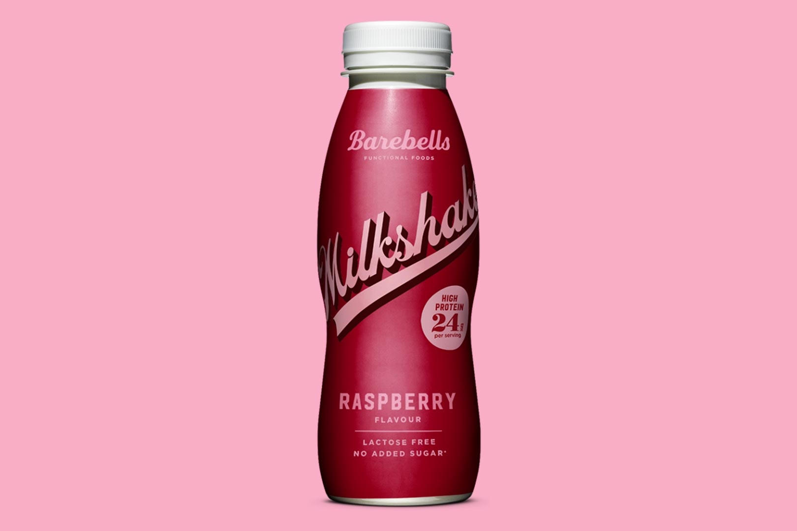 Raspberry Barebells Protein Milkshake