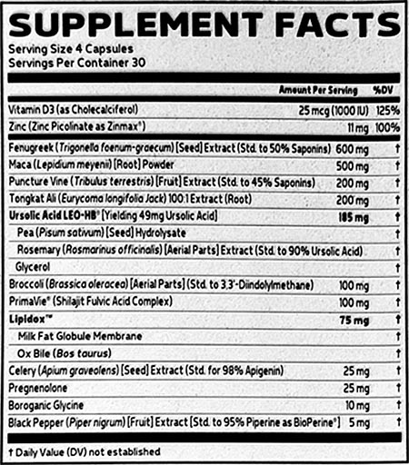 Glaxon Alpha 365 Label