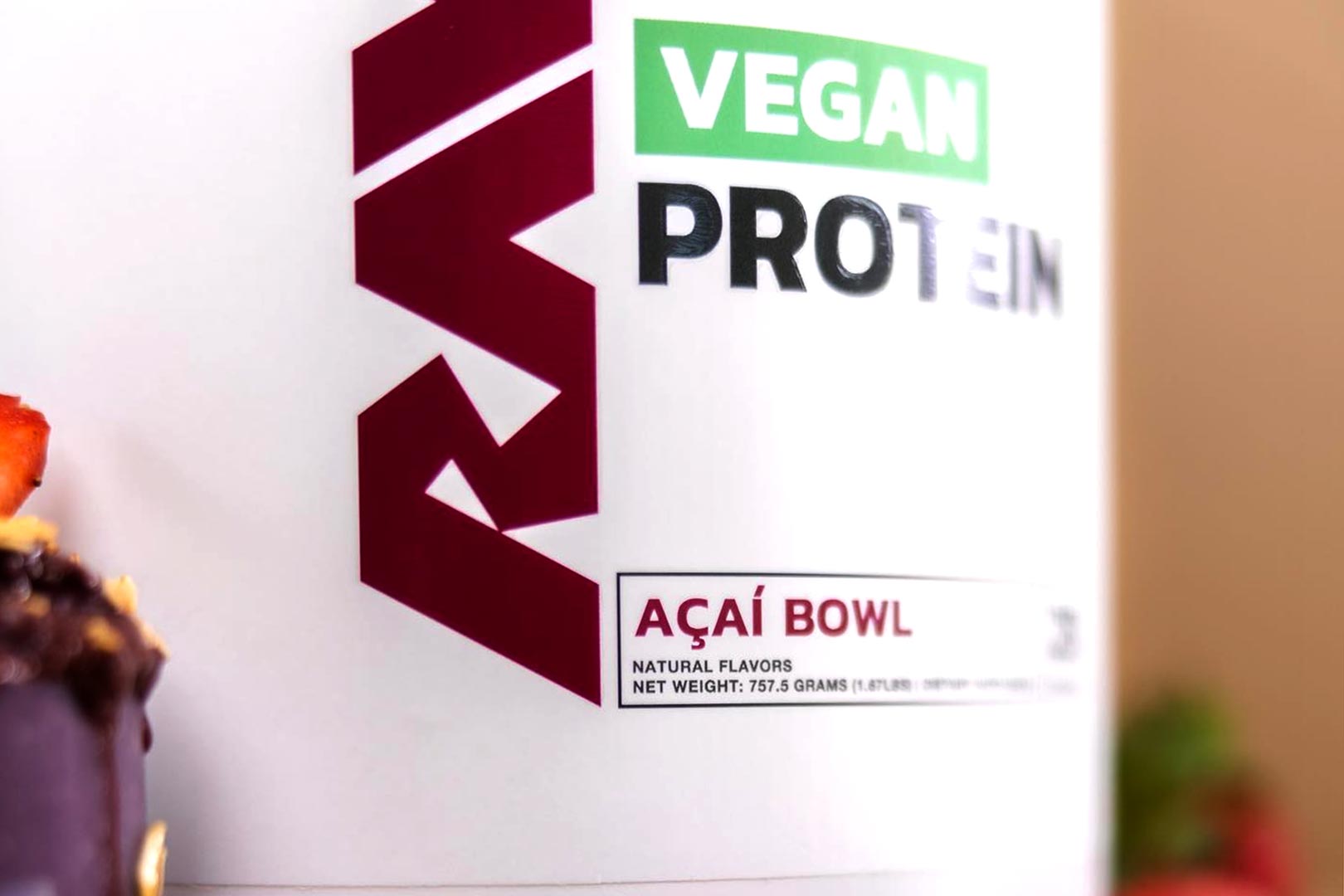 Raw Nutrition Acai Bowl Vegan Protein