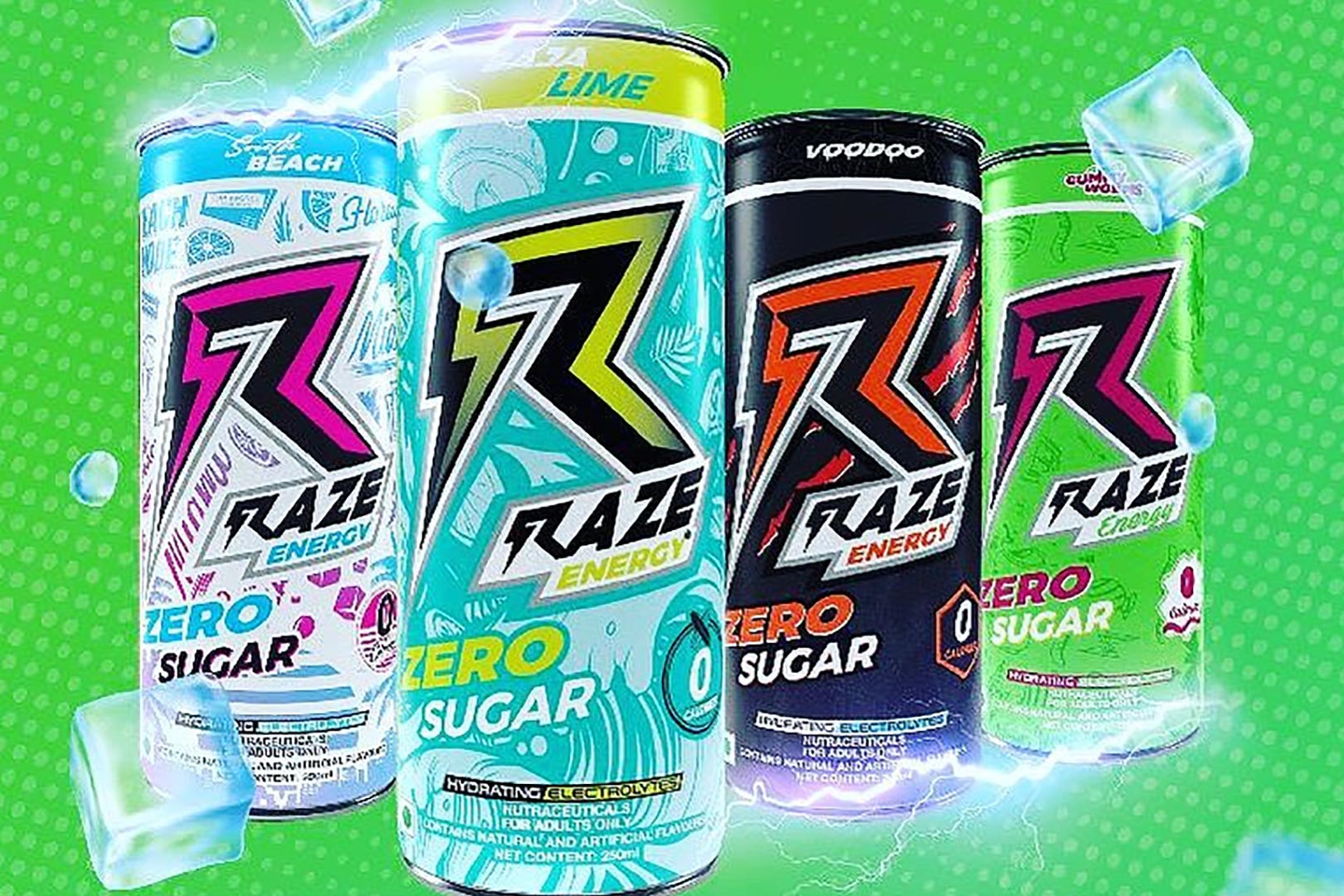 Raze Energy 12oz For India