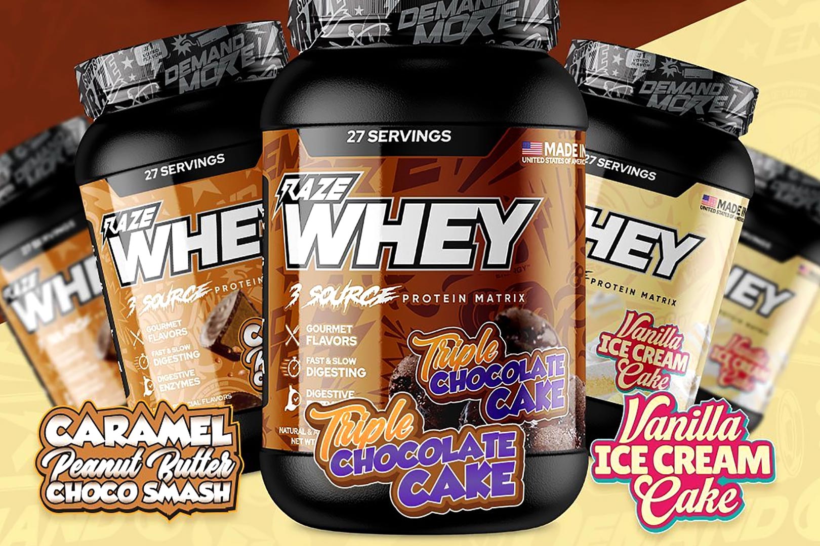 Raze Whey Protein Powder