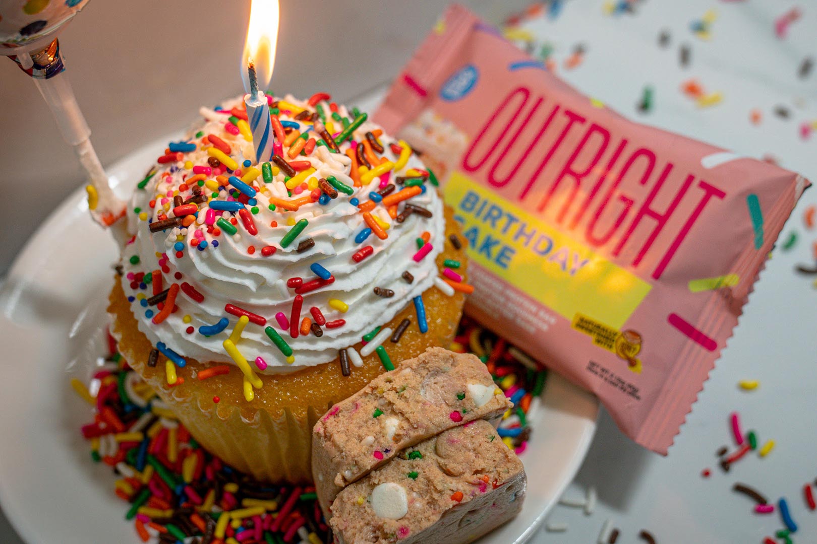 Birthday Cake Outright Protein Bar