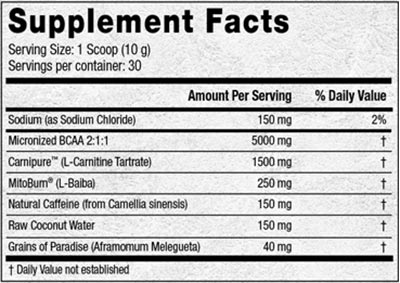 Bodybuilding Com Elite Thermo Bcaa Label