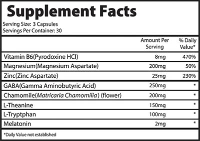 Campus Protein Cp Sleep Label