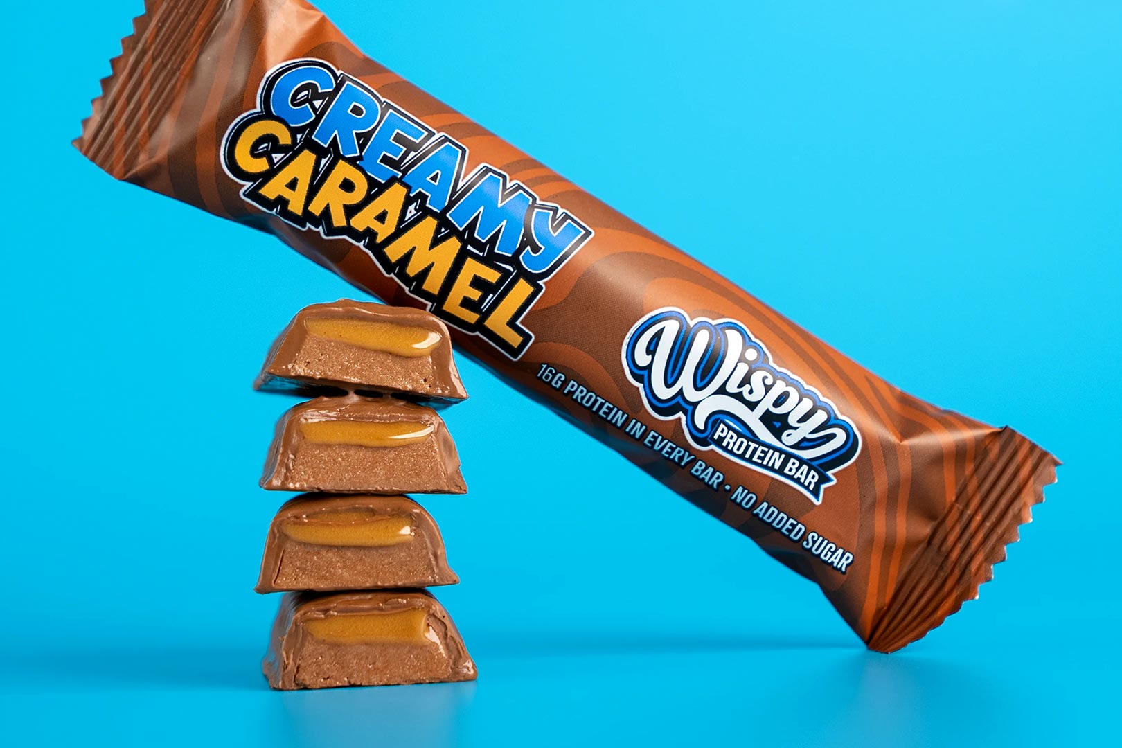 Creamy Caramel Wispy Protein Bar