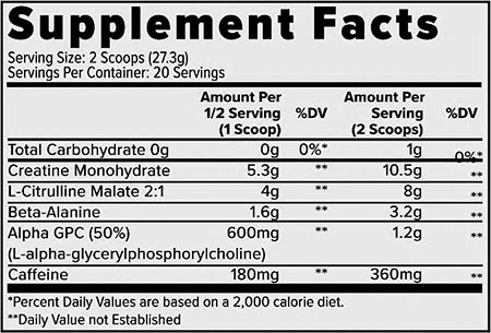 Finaflex Engage Label