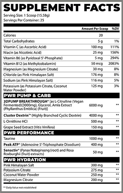 Klout Kaio Pump And Performance Label