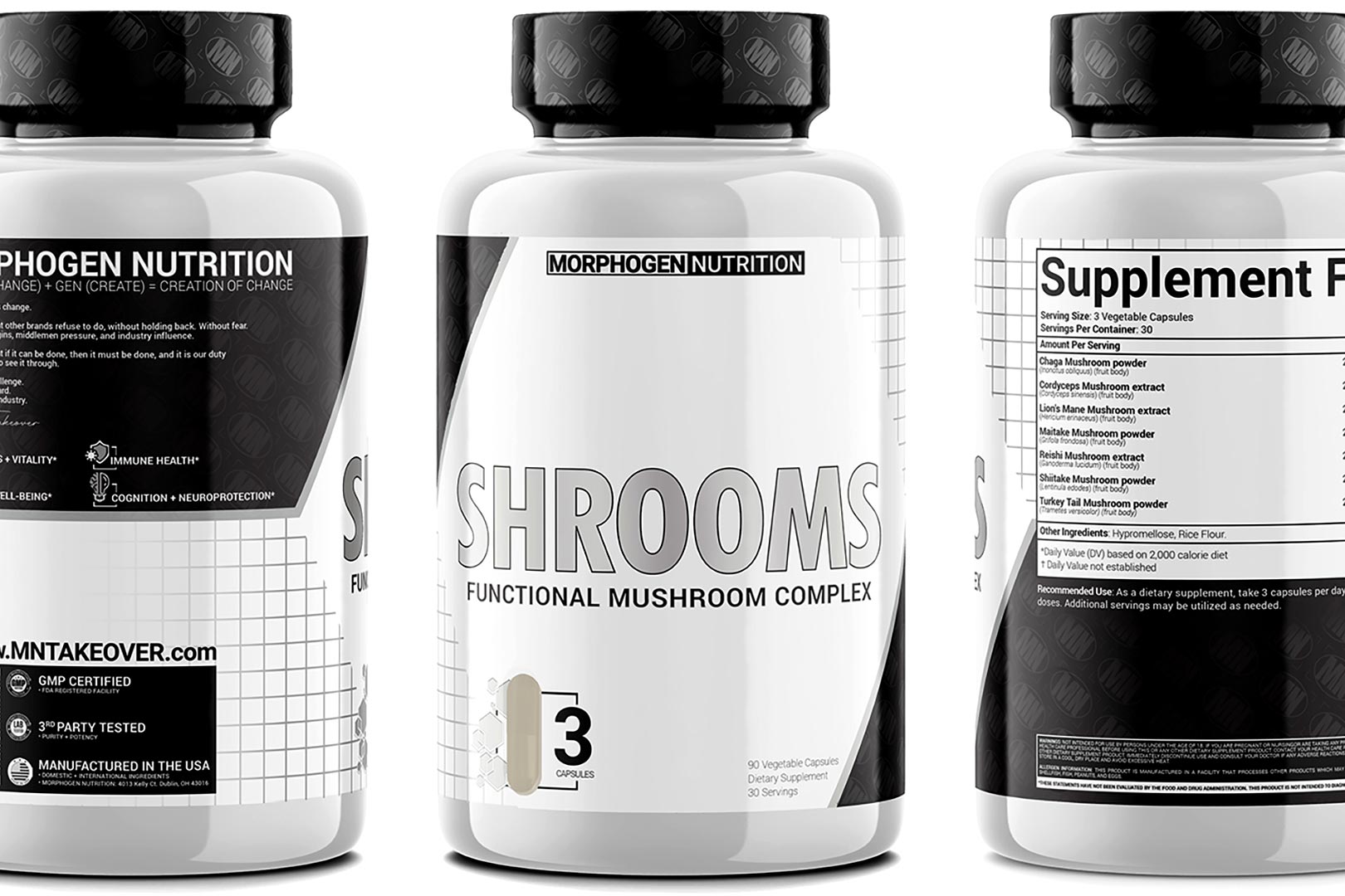 Morphogen Nutrition Shrooms
