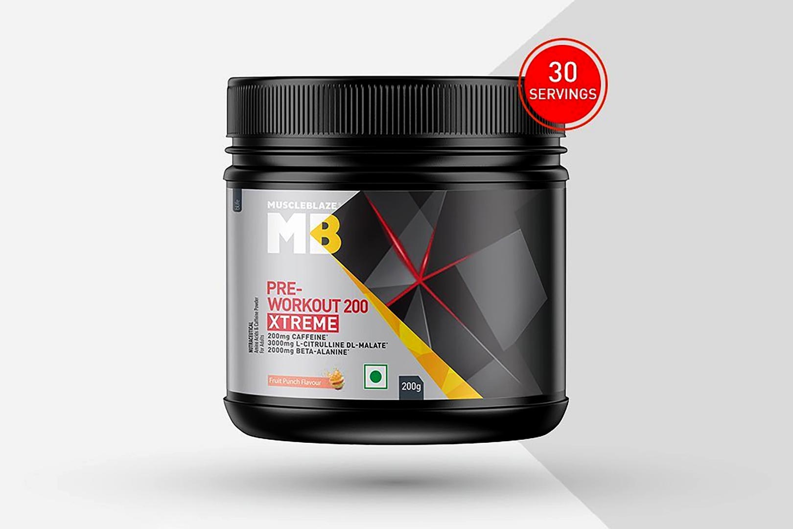 Muscleblaze 30 Serving Pre Workout 200 Xtreme