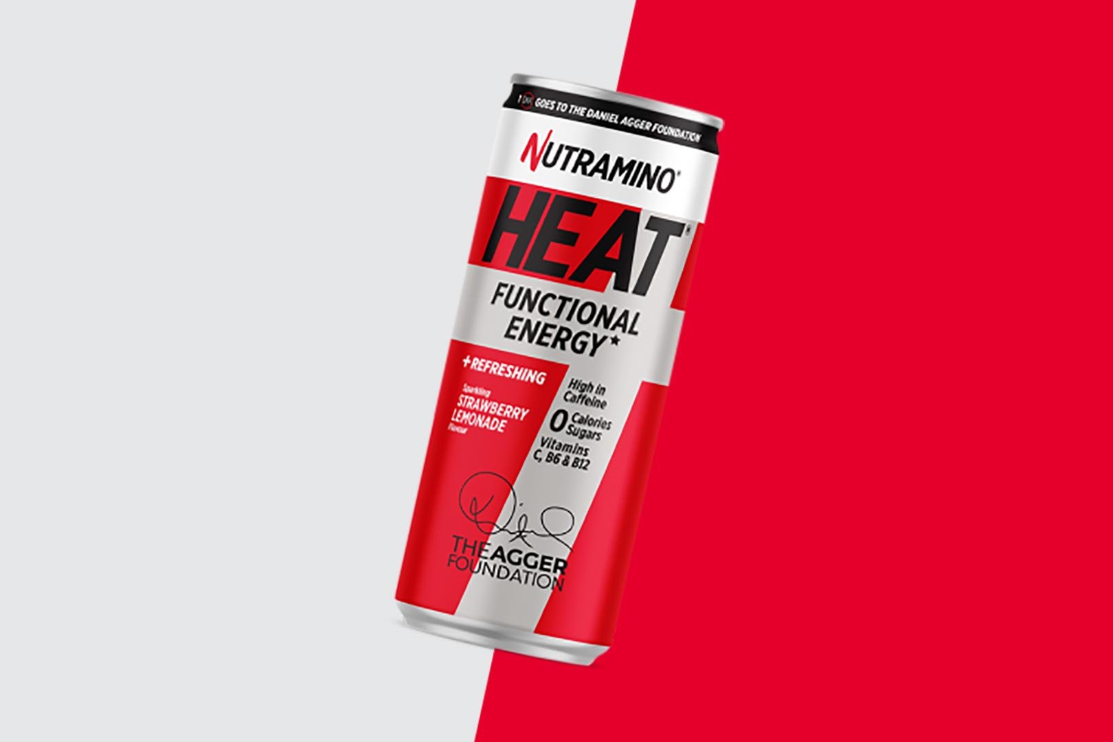 Nutramino Strawberry Lemonade Heat Energy Drink