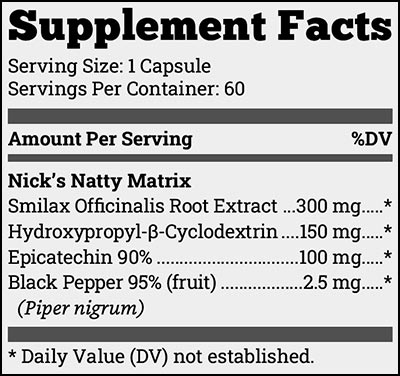 Old School Labs Nick Trigili Signature Series Natty Label