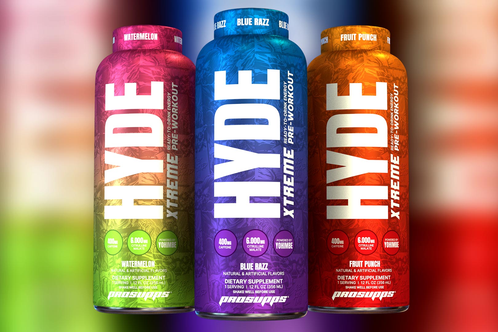 Prosupps Rebrands Hyde Xtreme Rtd