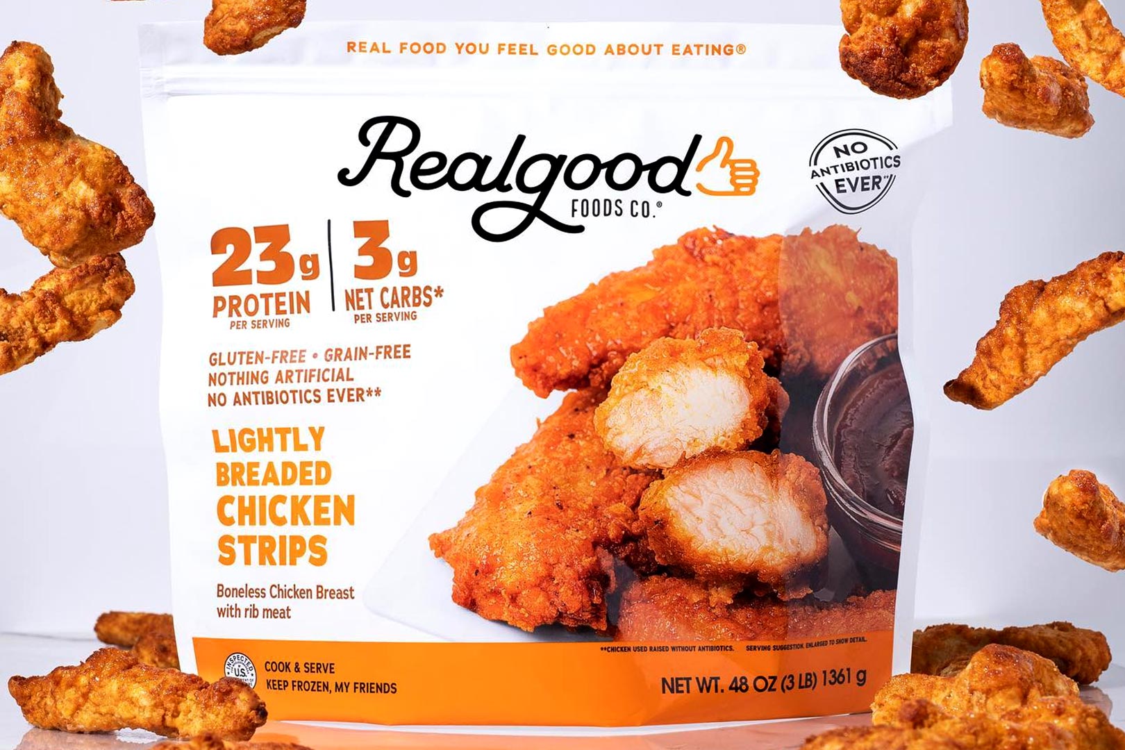 Real Good Foods Costco exclusive 3lb Bag Of Chicken Strips 57 OFF