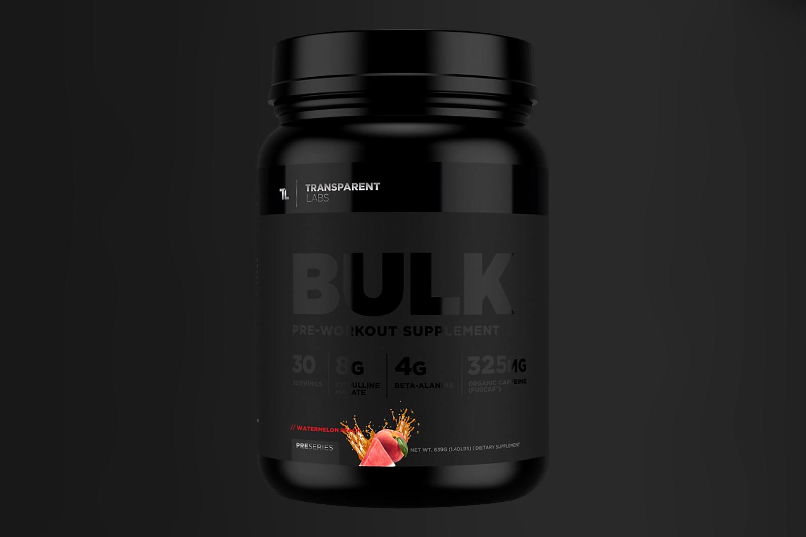 Bulk Pre-Workout Supplements - Black Cherry (1.55 Lbs. / 30 Servings) by  Transparent Labs at the Vitamin Shoppe