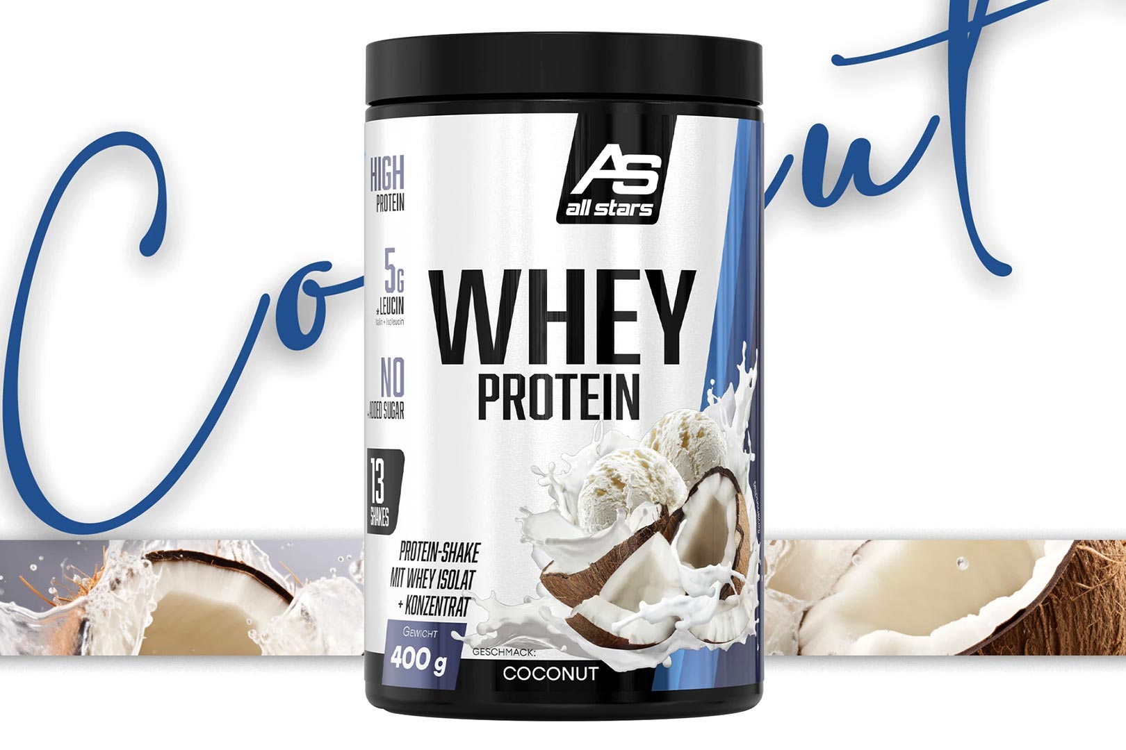 All Stars Coconut Whey Protein