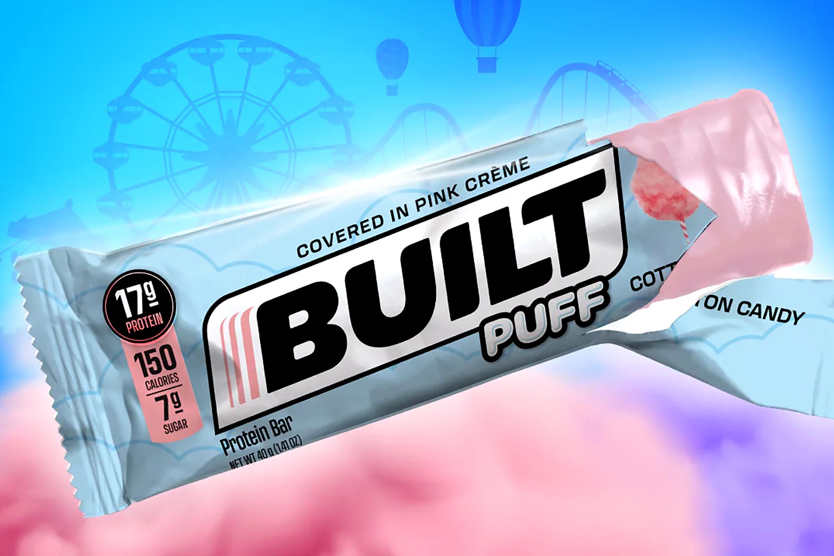 Cotton Candy Built Puff