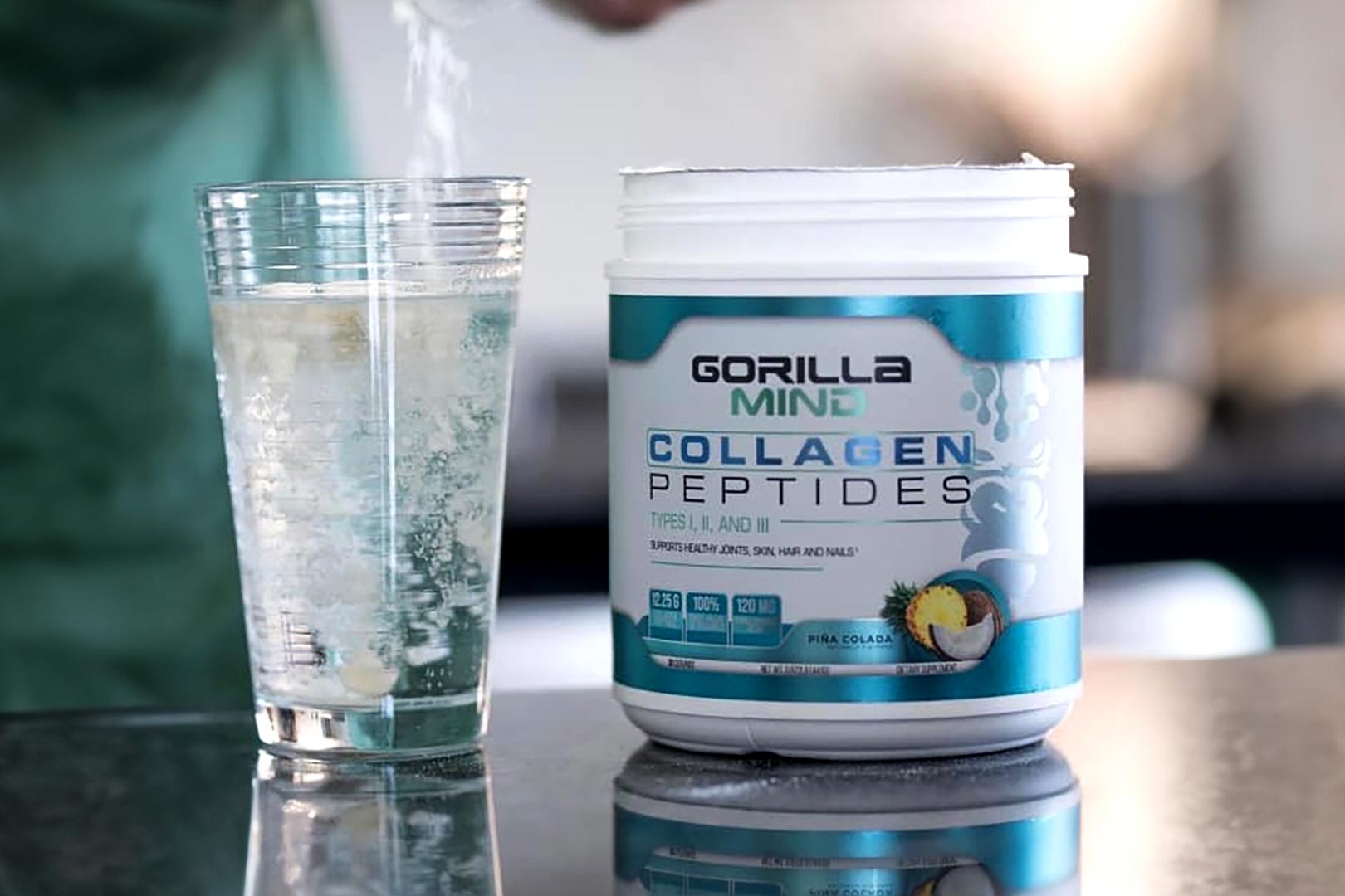 Gorilla Mind Pina Colada Collagen Peptides