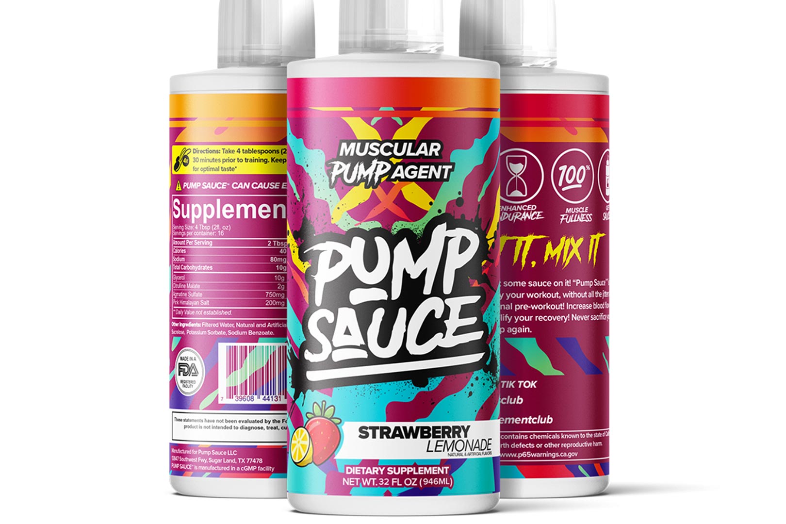 Introducing Pump Pre Workout Pump Sauce