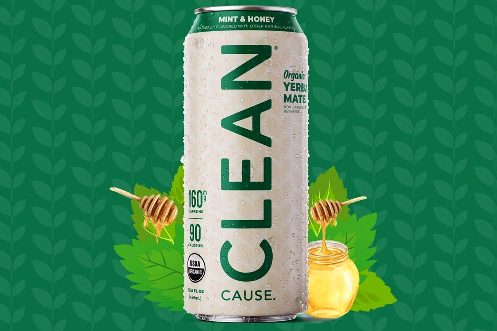 Mint Honey Non Carbonated Clean Cause