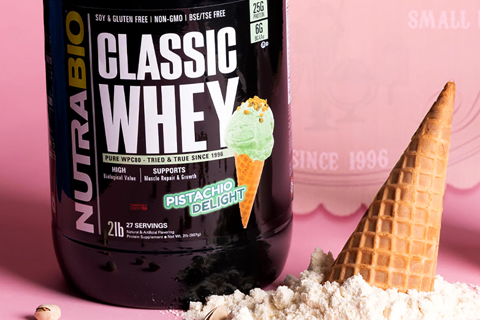 Nutrabio Brings Back Pistachio Delight Classic Whey