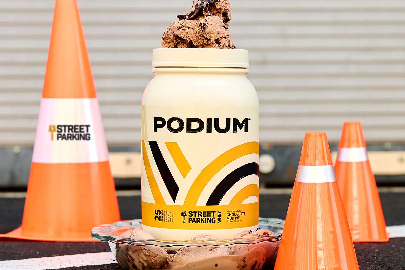 Podium X Street Parking Chocolate Mud Pie Podium Whey