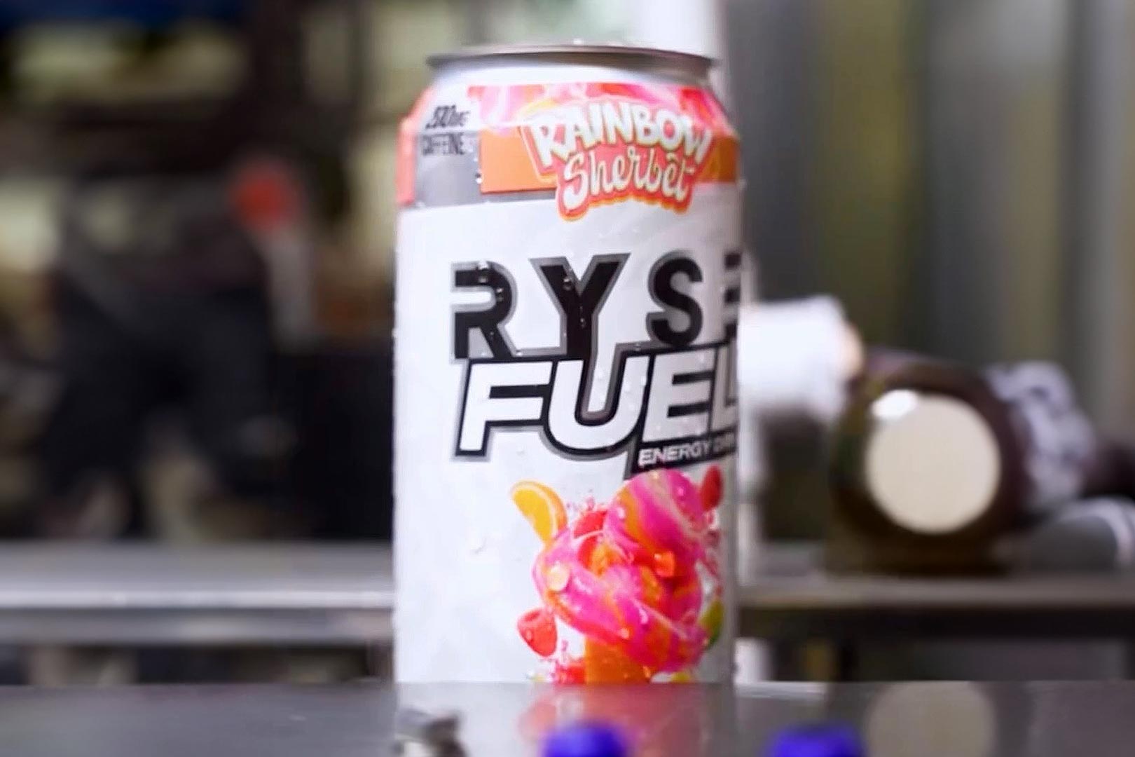 Rainbow Sherbet Ryse Fuel Energy Drink