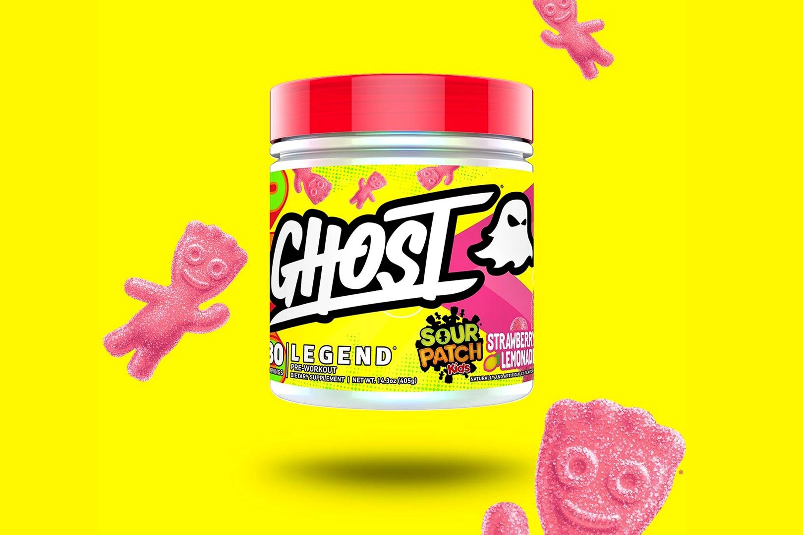 Sour Patch Kids Strawberry Lemonade Ghost Legend