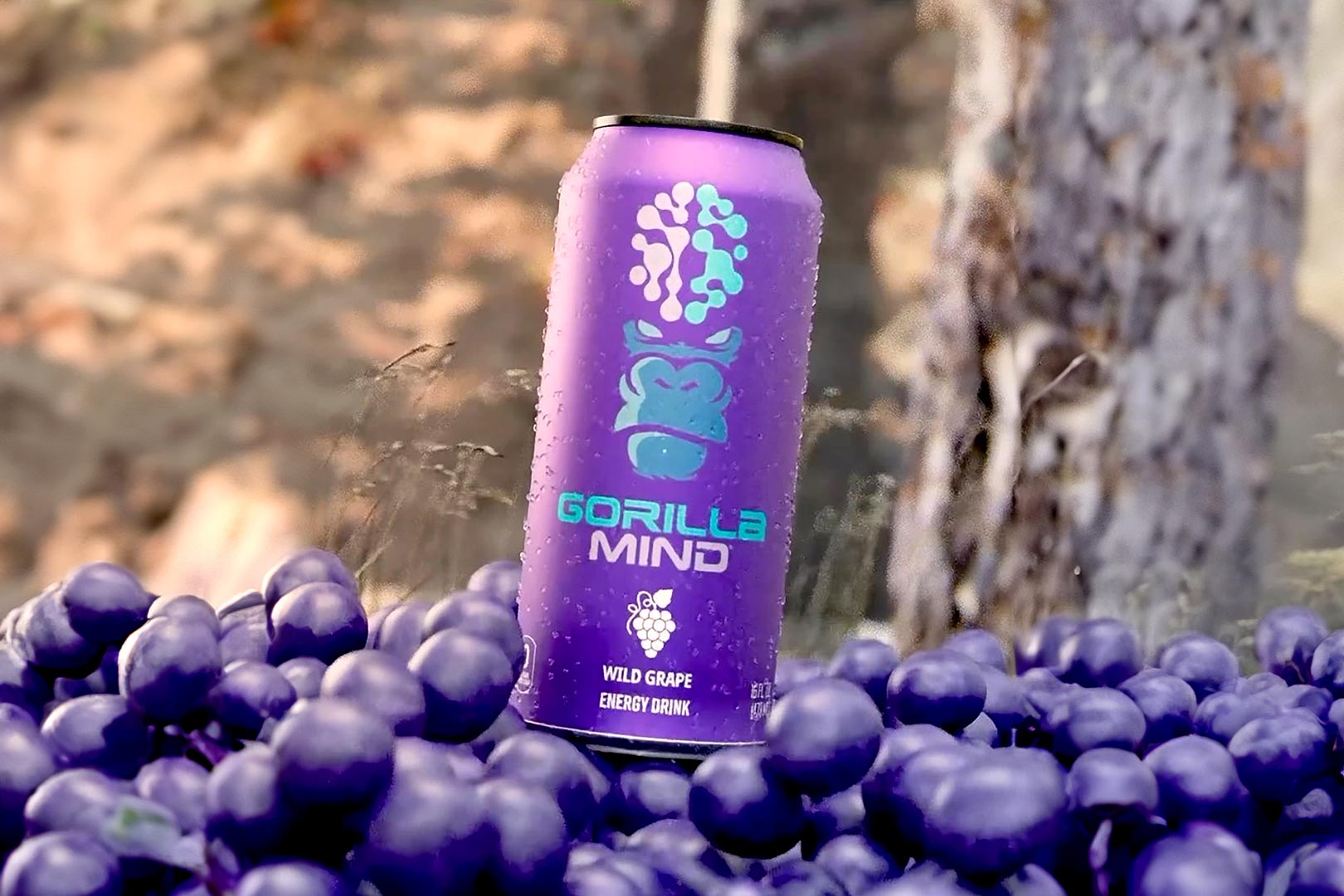 Wild Grape Gorilla Mind Energy Drink