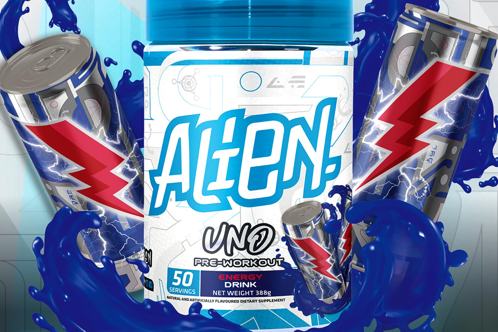 Alien Supps Energy Drink Uno