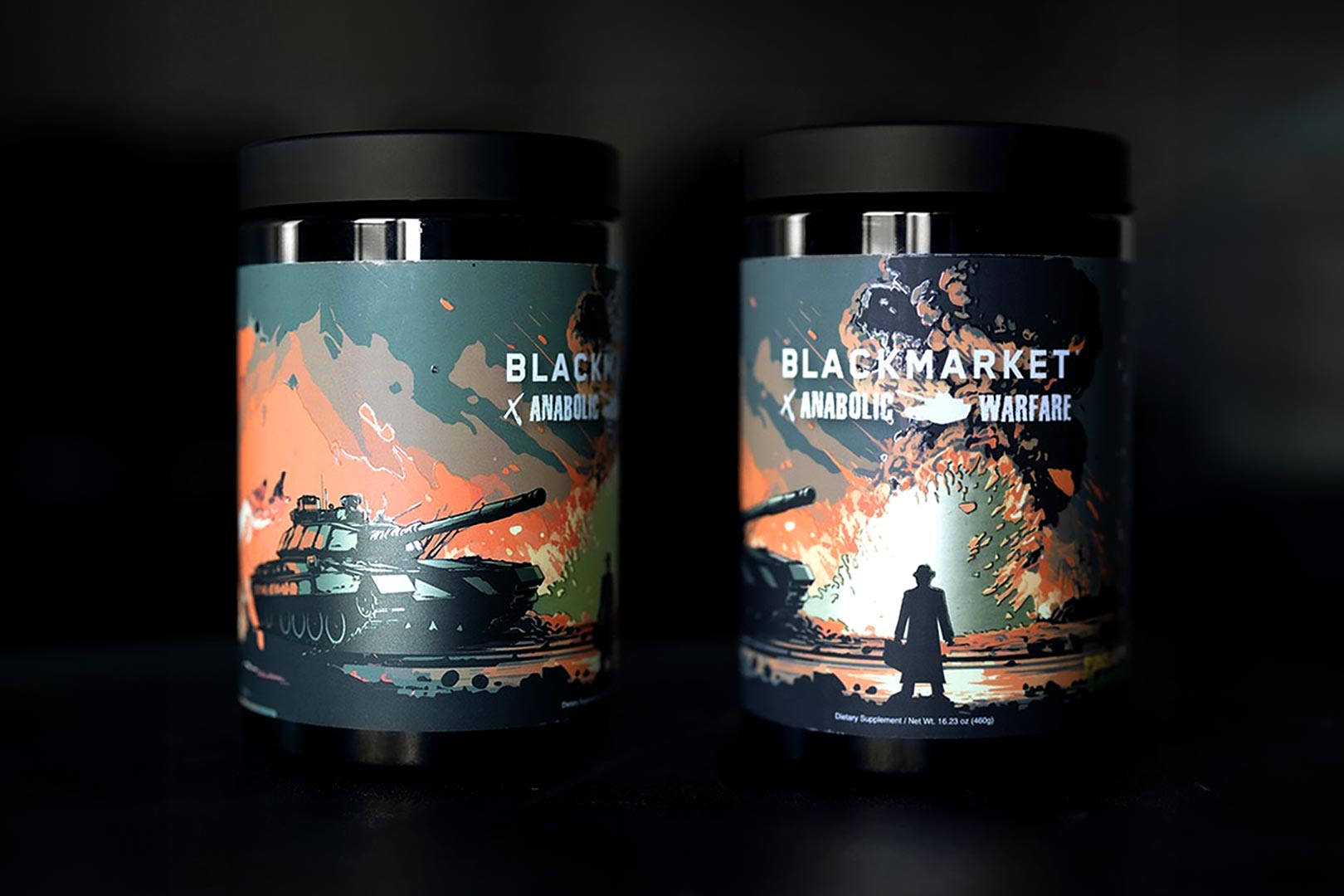 Black Market X Anabolic Warfare Pre Workout