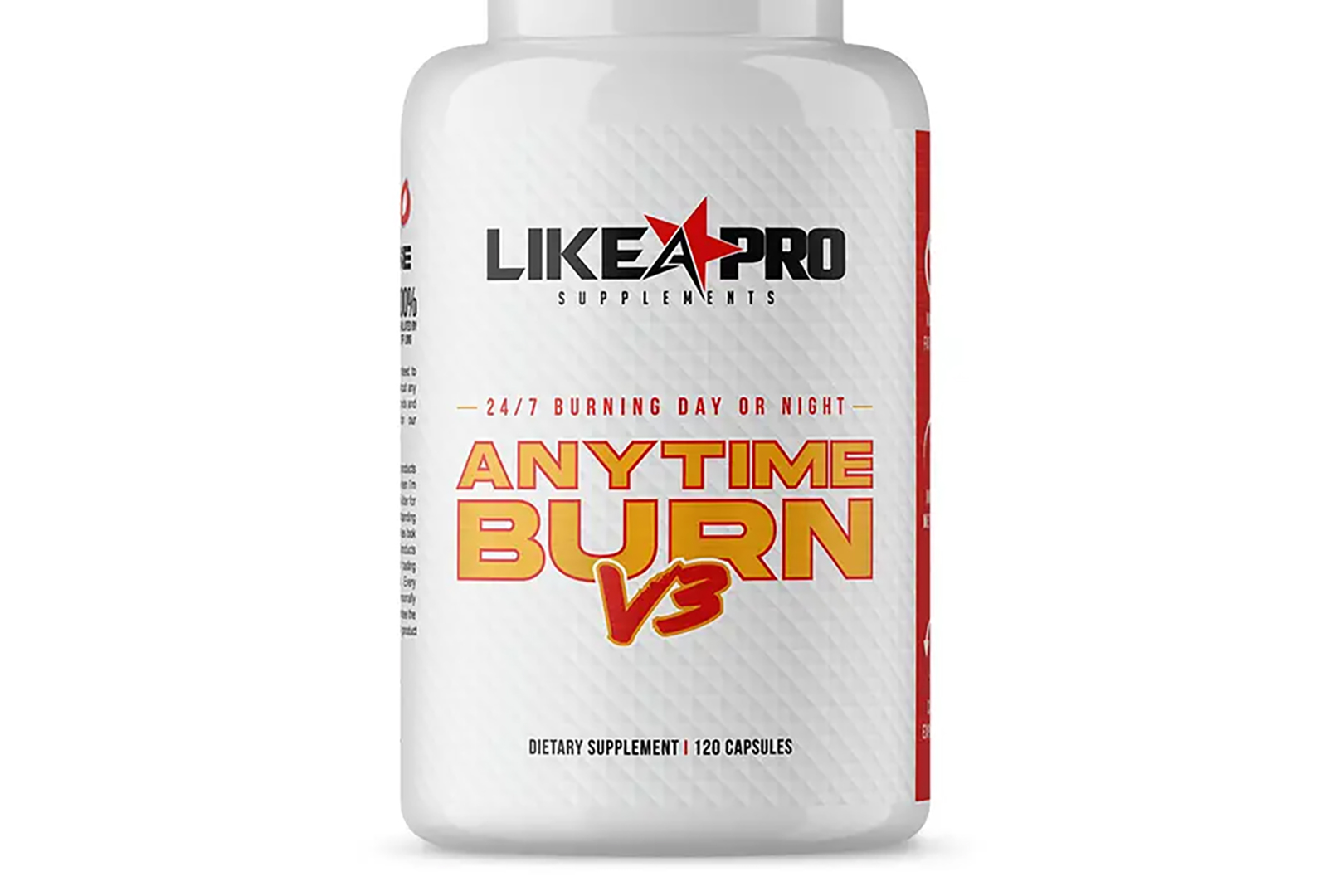 Like A Pro Supplements Anytime Burn V3