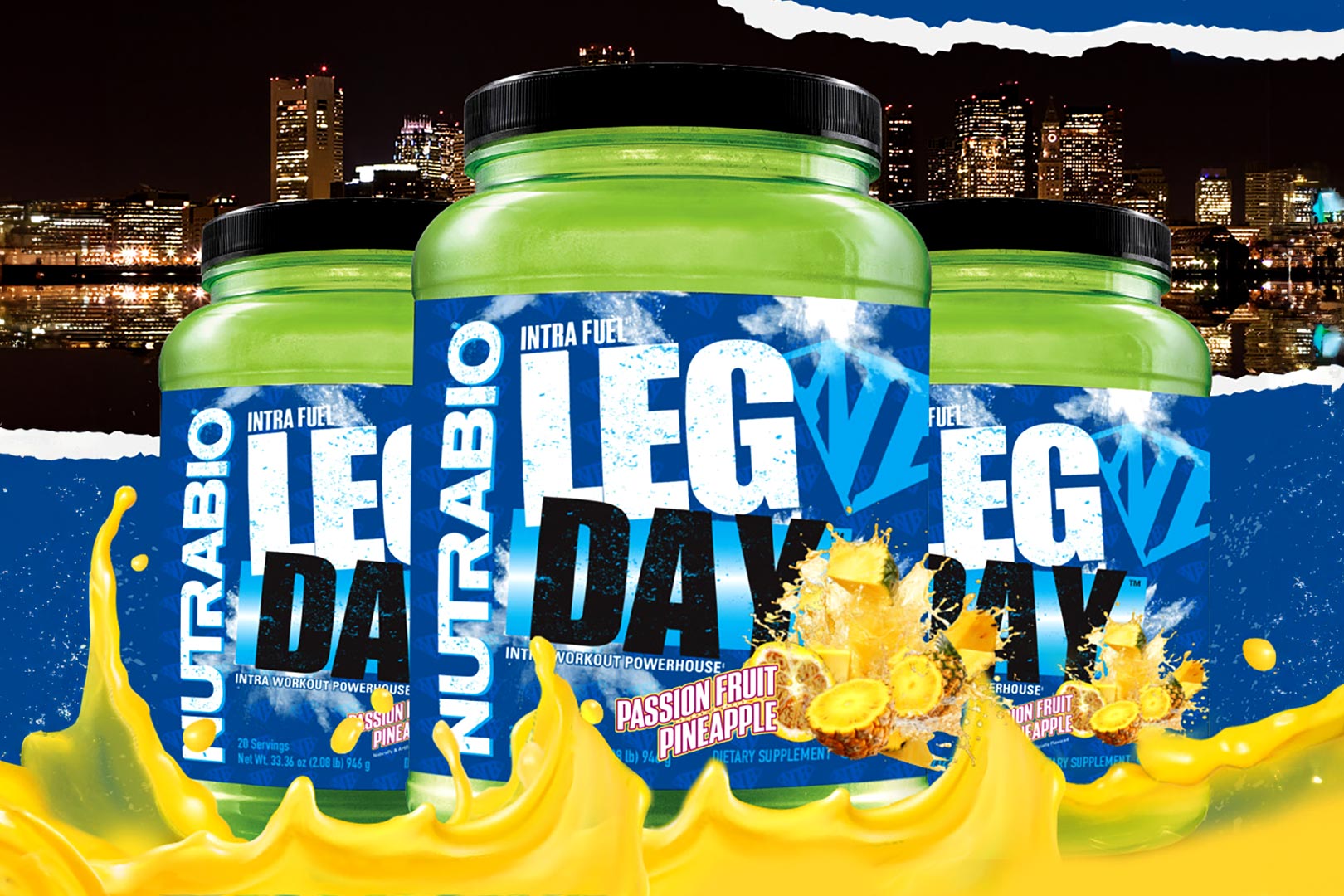 Nutrabio Passion Fruit Pineapple Natural Body Leg Day