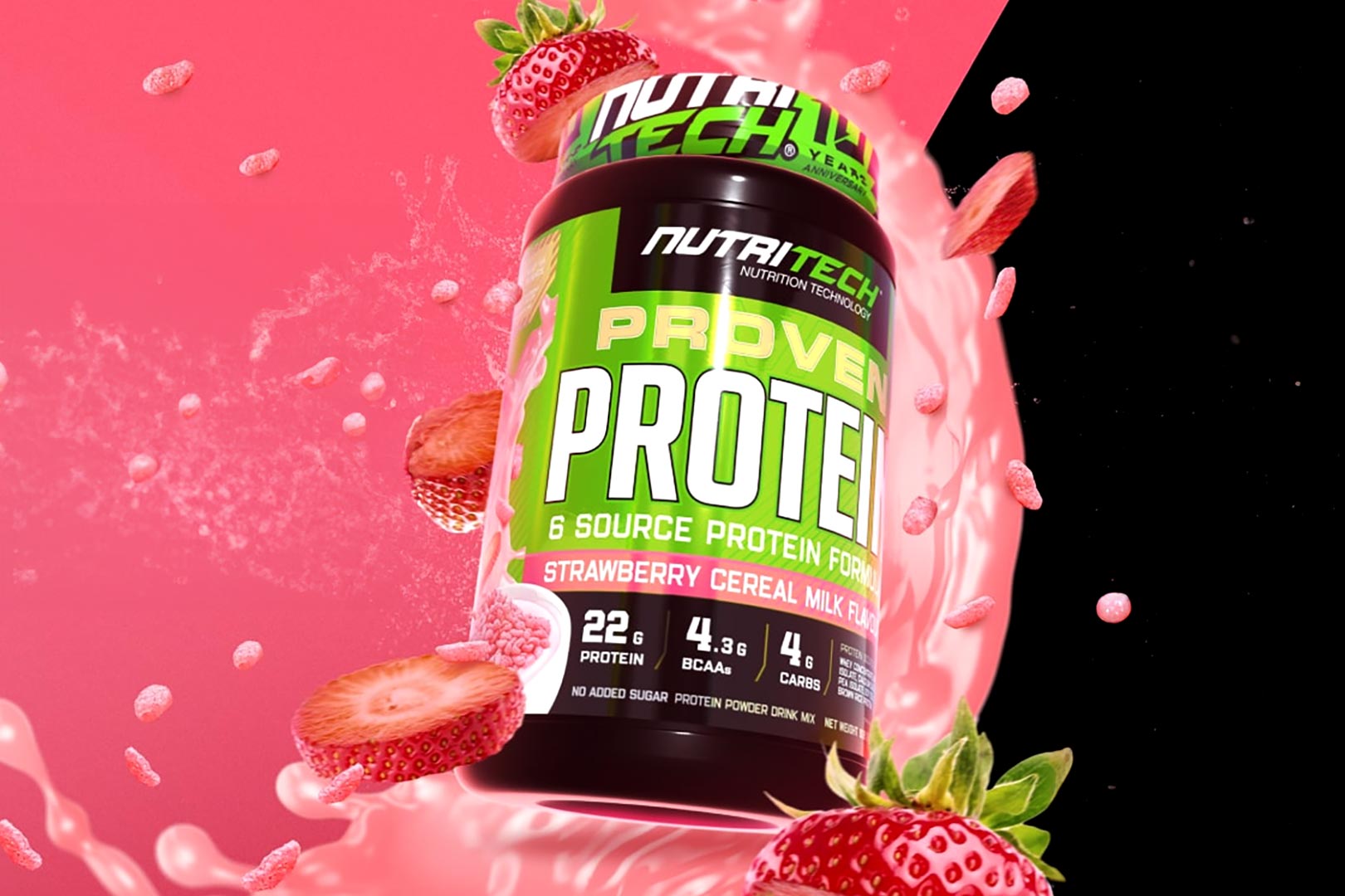 Nutritech Strawberry Cereal Proven Protein