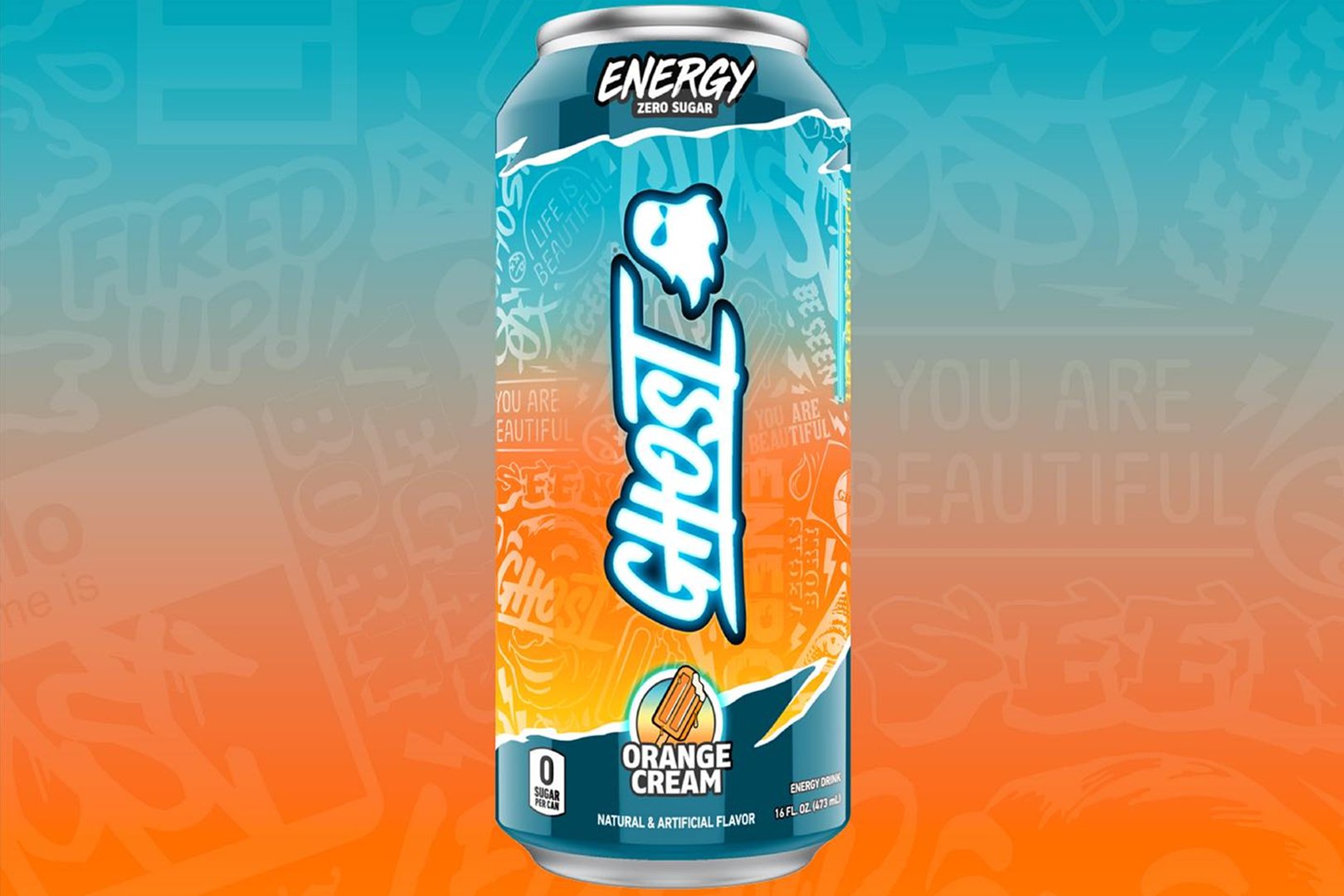 Orange Cream Ghost Energy For 2023 Life Is Beautiful