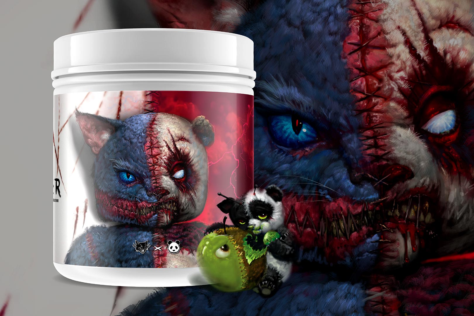 Panda Supplements X Black Magic Sinister Pre Workout