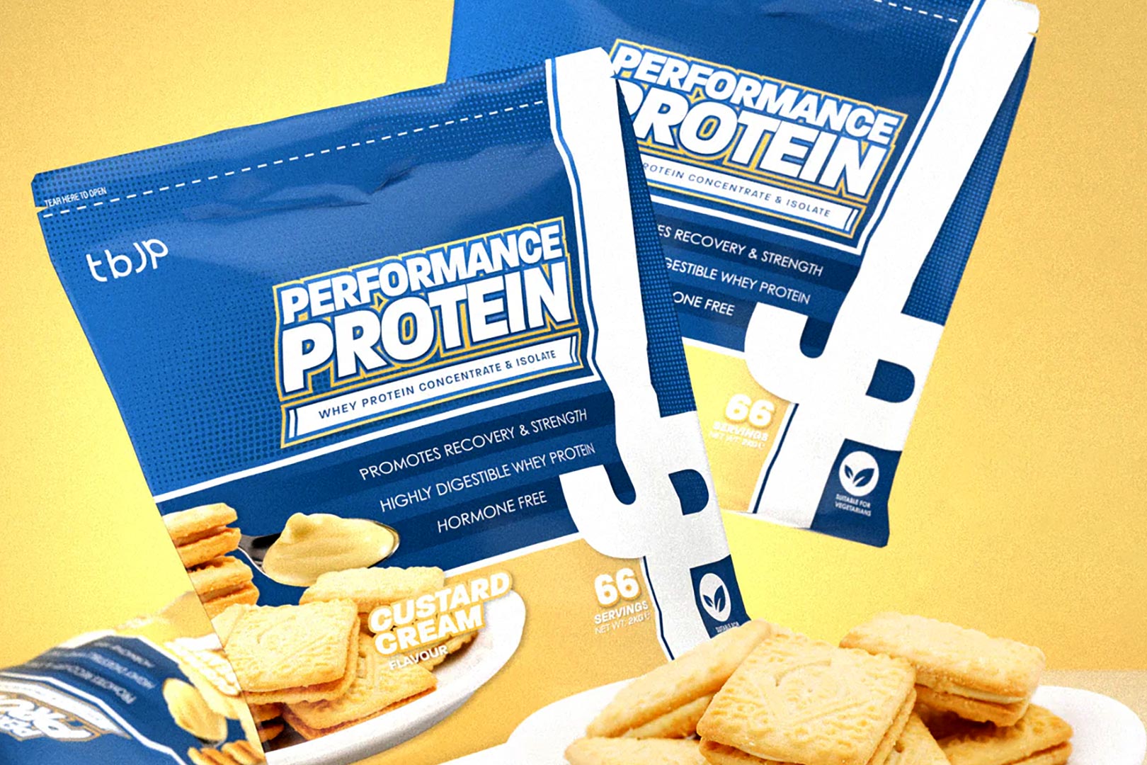 Trained By Jp Custard Cream Performance Protein