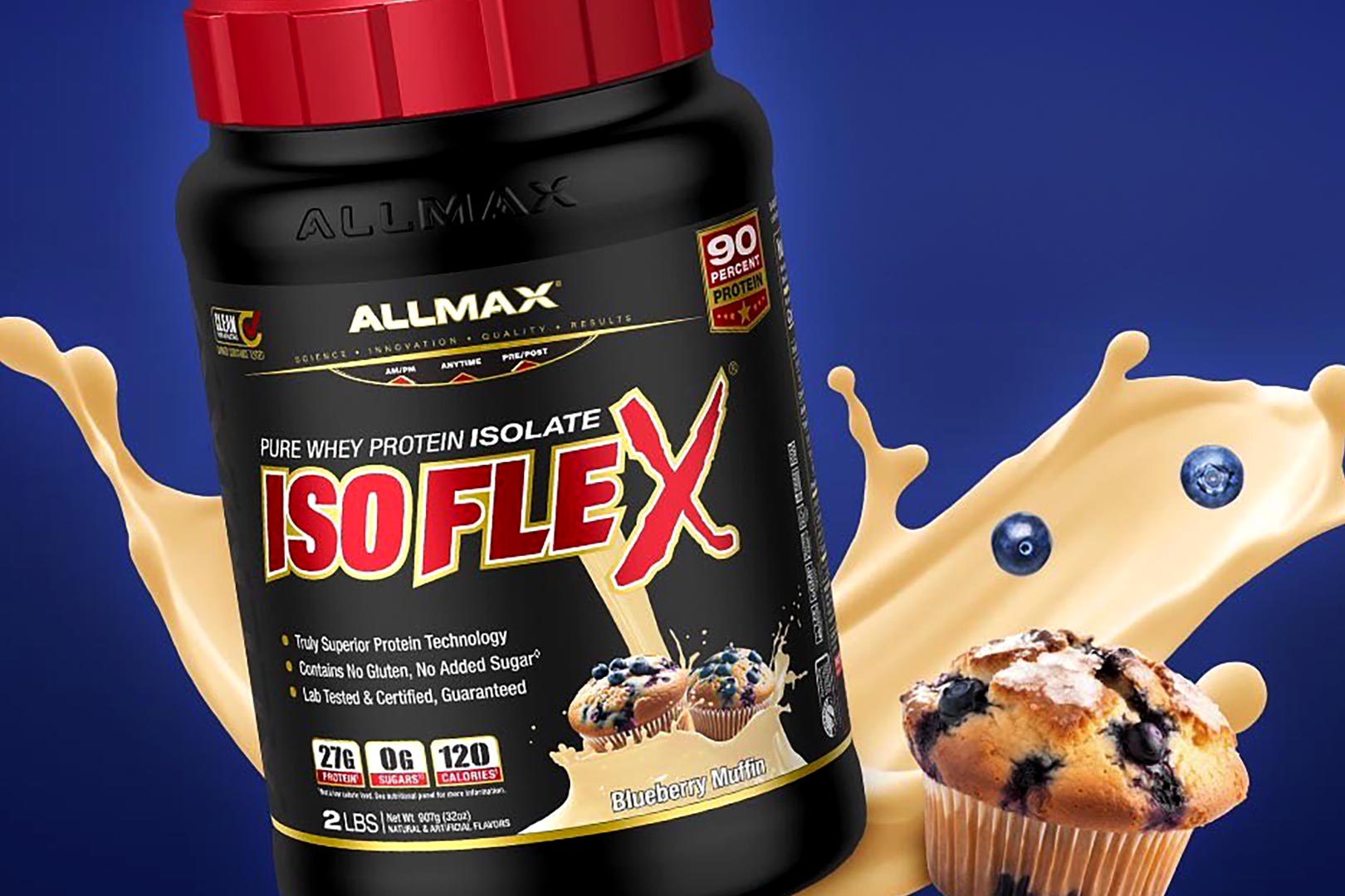 Allmax Nutrition Blueberry Muffin Isoflex