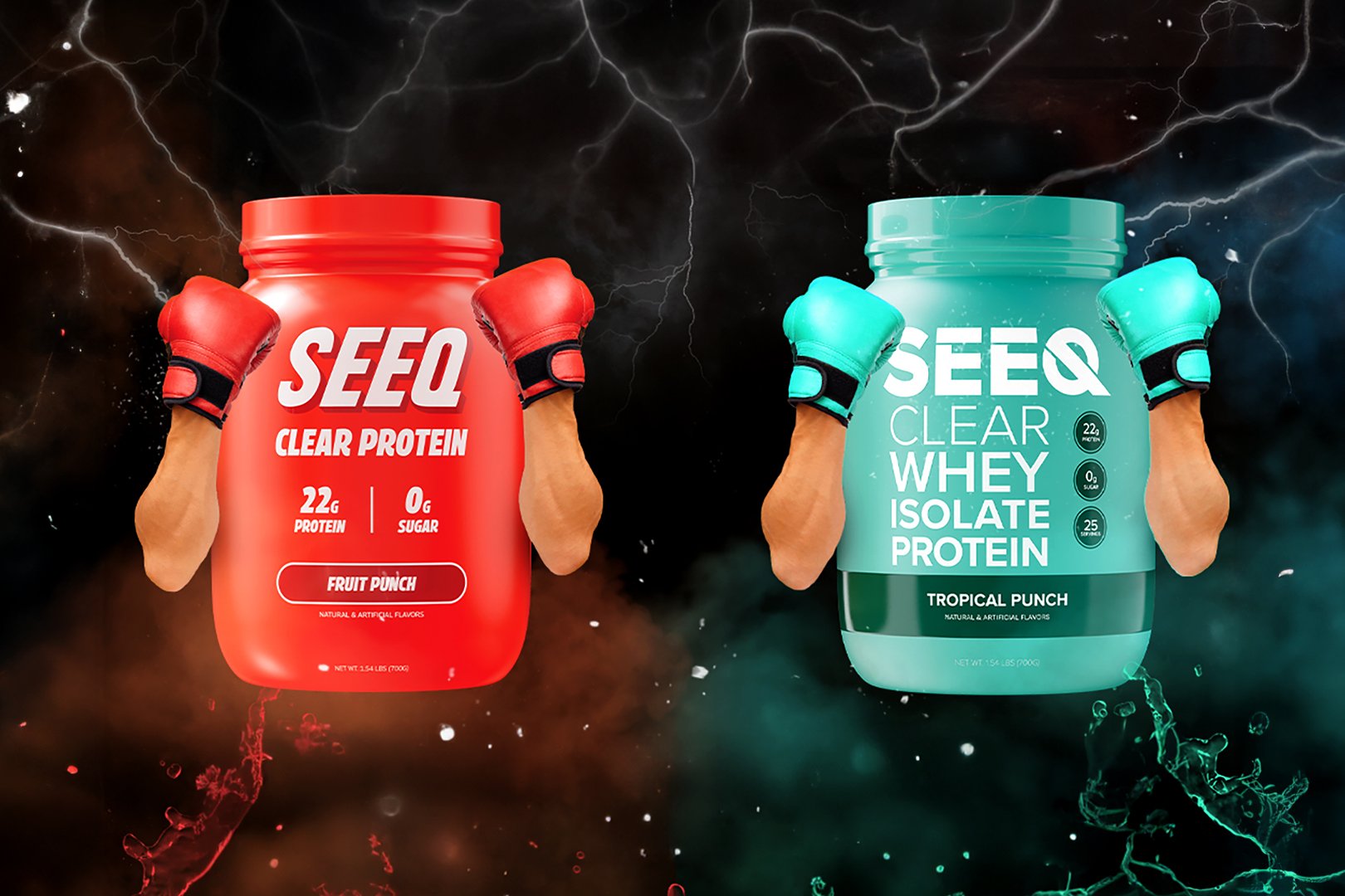 Fruit Punch Seeq Clear Protein