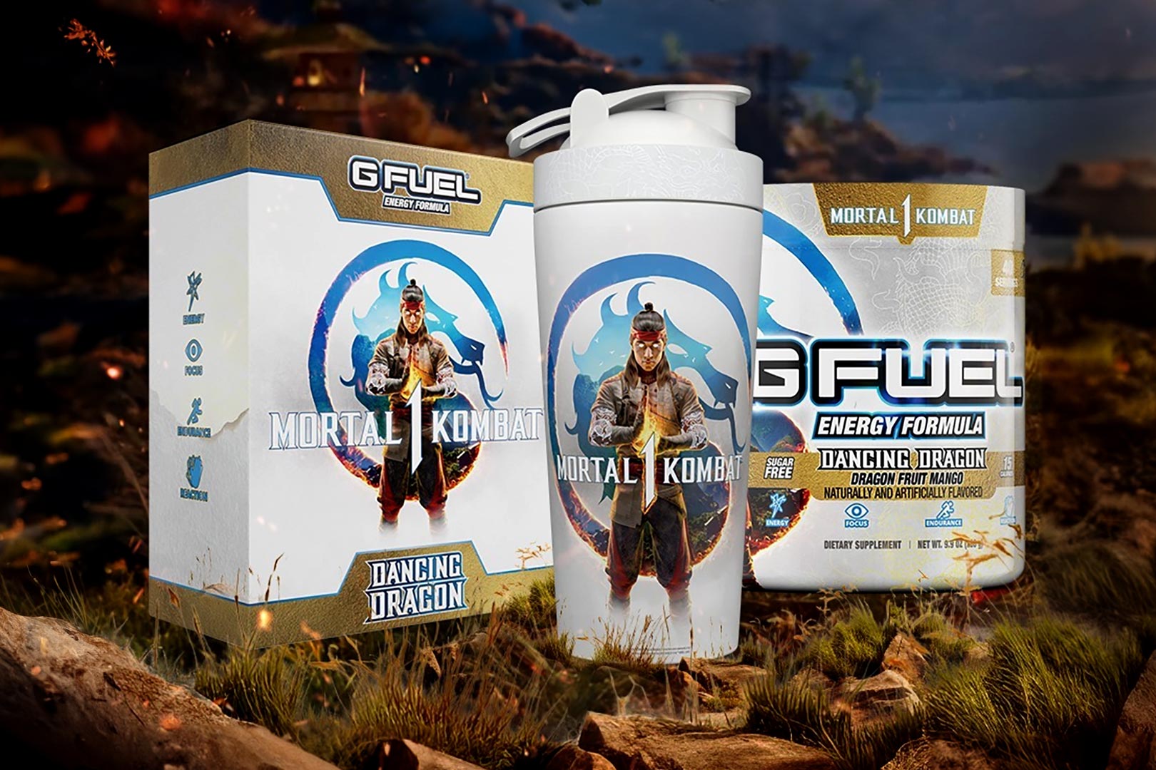 G Fuel X Mortal Kombat 1 Dancing Dragon