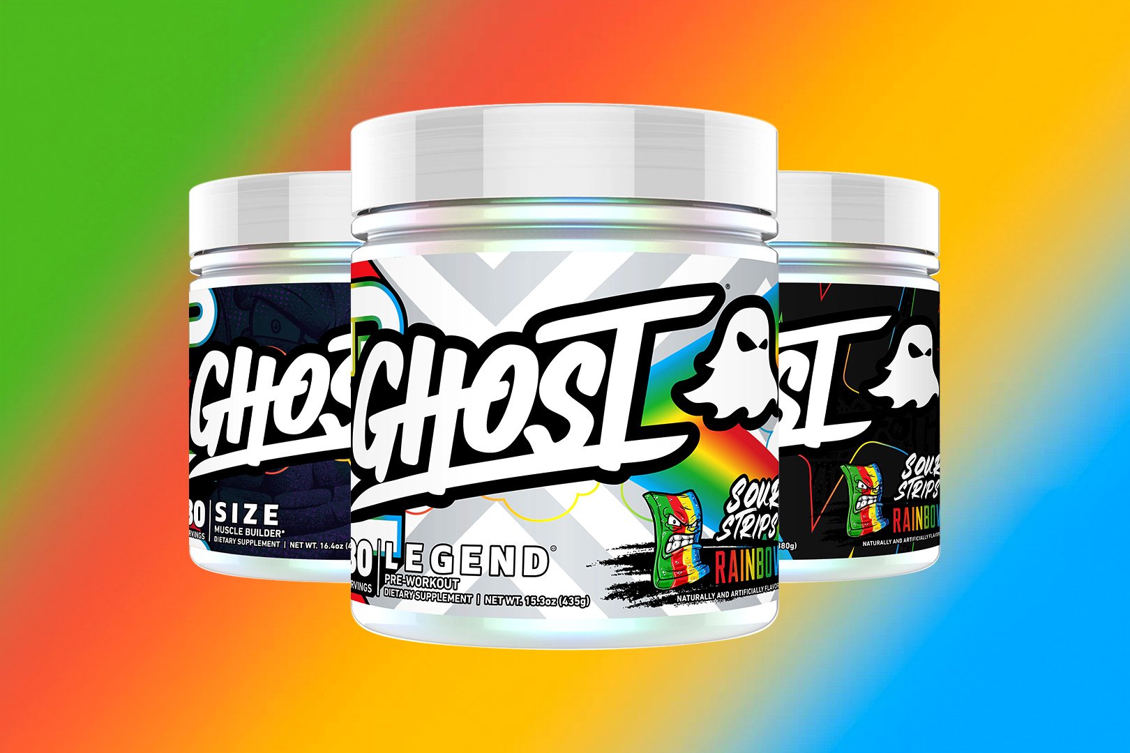 Ghost X Sour Strips Supplements