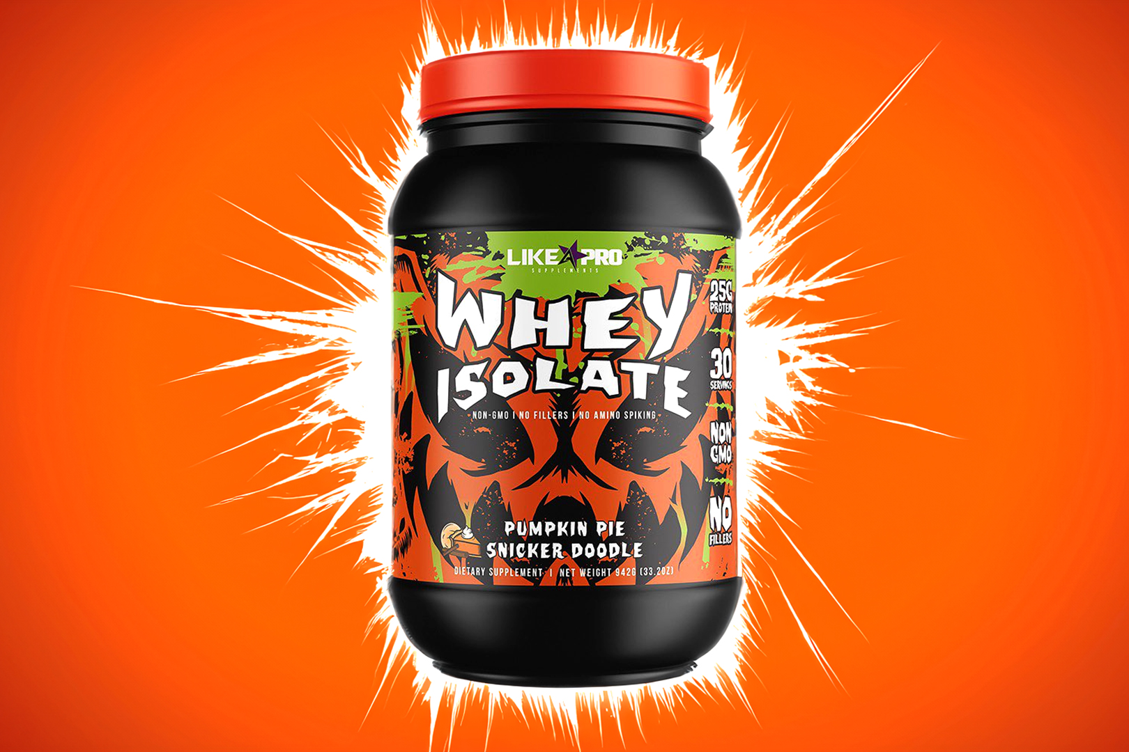 Like A Pro Pumpkin Snickerdoodle Whey Isolate