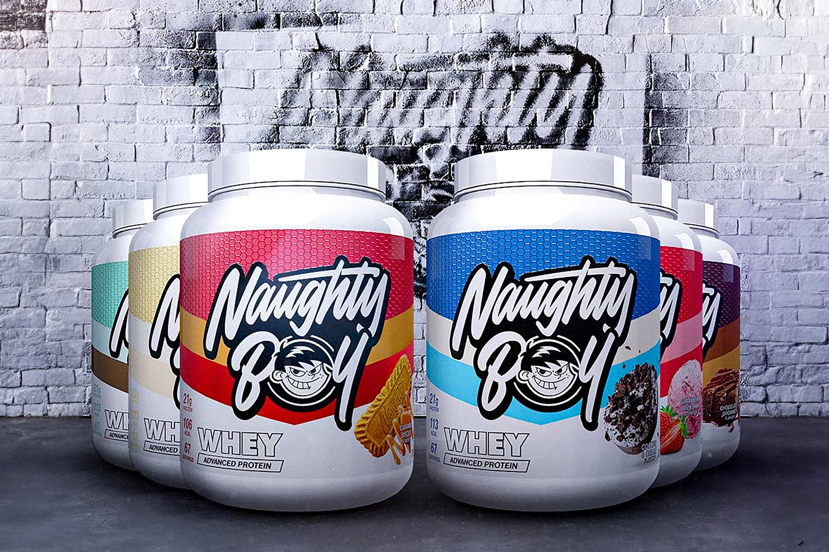 Naughty Boy Whey Protein Powder