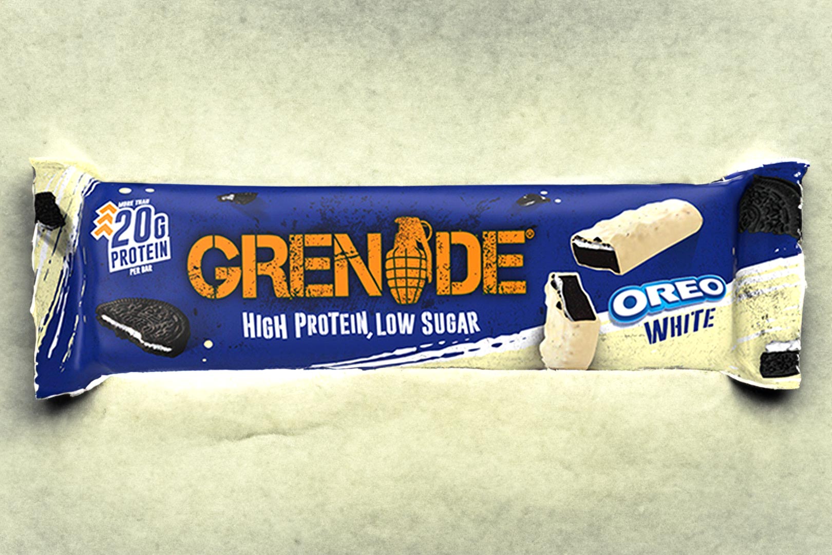 Oreo White Grenade Protein Bar