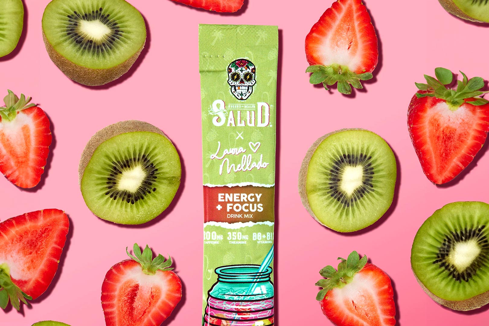 Salud X Laura Mellado Fresa Kiwi