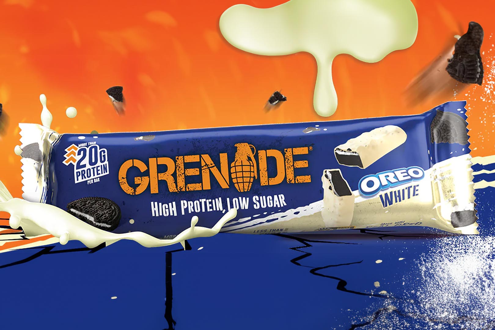 Where To Buy Oreo White Grenade Protein Bar