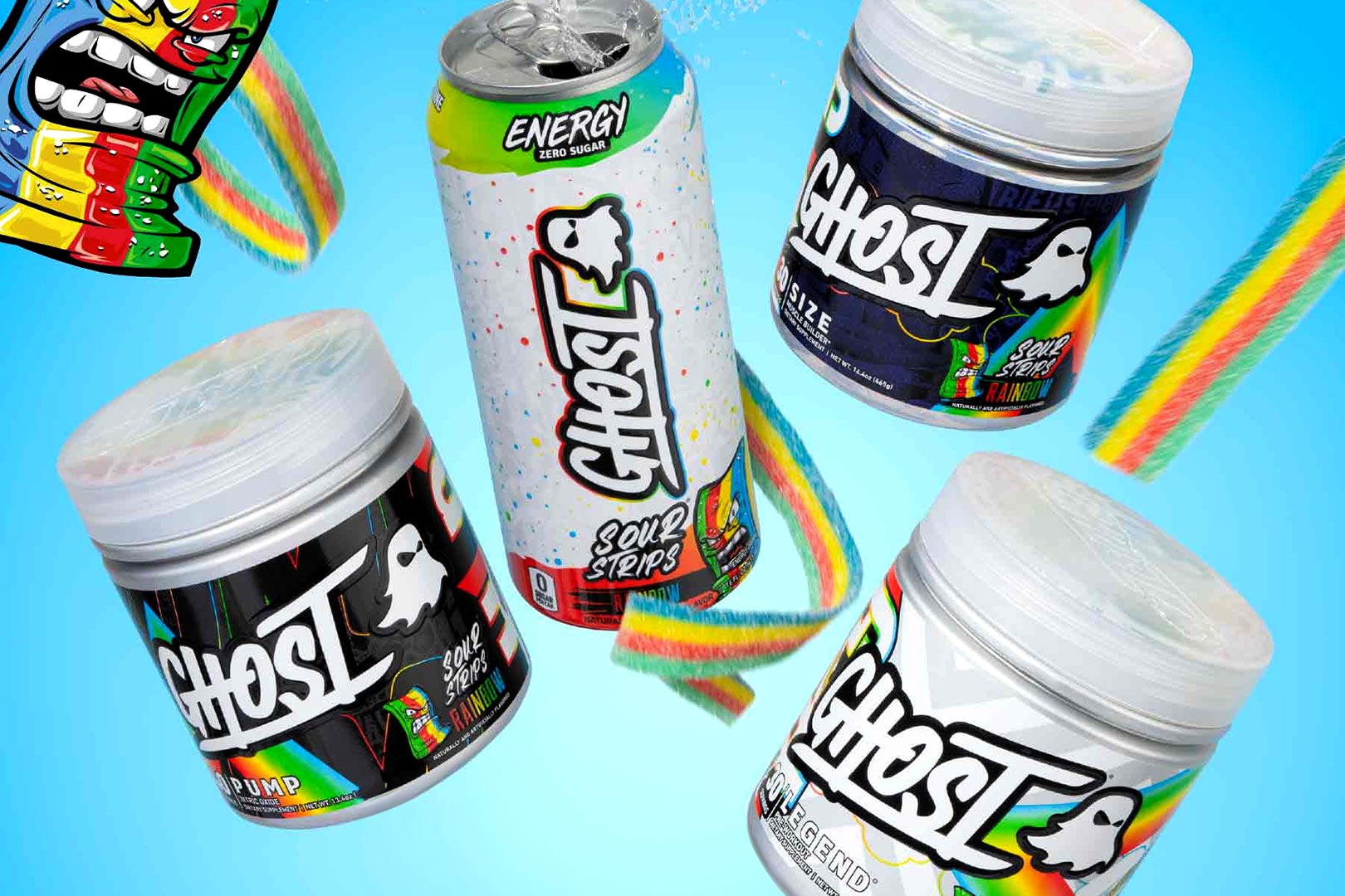 Where To Buy Rainbow Sour Strips Ghost Supplements