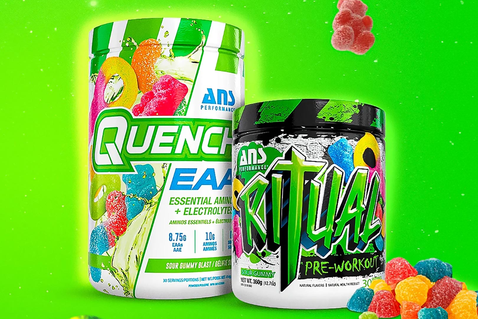 Ans Performance Sour Gummy Blast Flavors