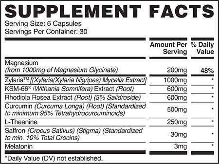 Apollon Nutrition Chill Series Label