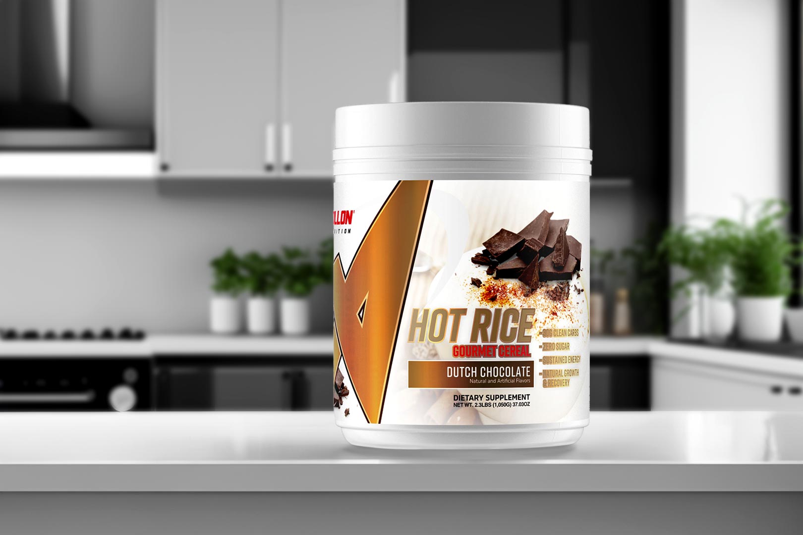 Apollon Nutrition Hot Rice Gourmet Cereal