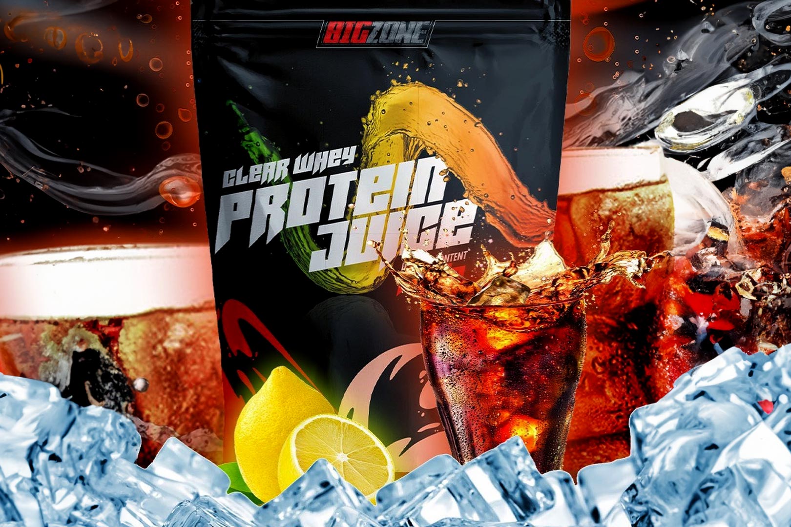 Big Zone Cola Protein Juice